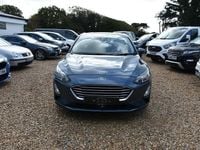 Used Ford Focus Zetec 125 HP (91 kW) 2019 Blue Hatchback