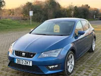 Begagnad Seat Leon FR 140 HK (102 kW) 2013 Blå Halvkombi