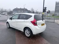 Used Nissan Note Acenta Premium 90 HP (66 kW) 2014 White Hatchback