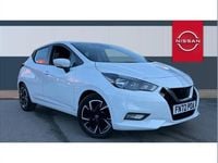Used Nissan Micra Acenta 92 HP (67 kW) 2022 White Hatchback