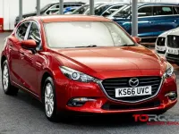 Used Mazda 3 165 HP (121 kW) 2016 Red Hatchback