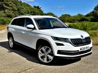 Used Skoda Kodiaq 150 HP (110 kW) 2019 White SUV