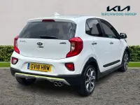 Used Kia Picanto X-Line 83 HP (61 kW) 2018 White Hatchback