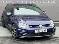 Used VW Golf VII R-line 2017 Blue Hatchback