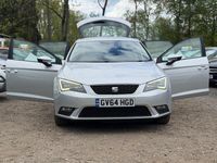 Begagnad Seat Leon SE 105 HK (77 kW) 2015 Silver Halvkombi