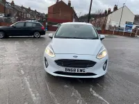 Used Ford Fiesta Titanium 2018 White Hatchback