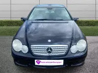 Used Mercedes C180 SE 143 HP (105 kW) 2007 Blue Coupe