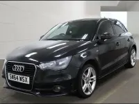 Used Audi A1 S-Line 2014 Black Hatchback