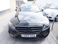 Used Mercedes E220 AMG line 2020 Black Sedan