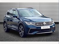 Used VW Tiguan R-line 150 HP (110 kW) 2022 Blue SUV