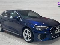 Used Audi A3 S-Line 110 HP (80 kW) 2024 Blue Hatchback