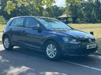 Used VW Golf VII S 2015 Blue Hatchback