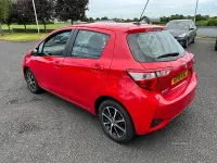 Used Toyota Yaris 111 HP (81 kW) 2019 Red Hatchback