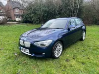 Usado BMW 118 170 HP (125 kW) 2012 Azul Citadino