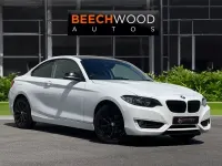Usado BMW 218 Advantage 150 CV (110 kW) 2016 Blanco Coupe