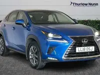 Used Lexus NX300h Luxury Line 197 HP (144 kW) 2018 Blue SUV