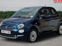 Used Fiat 500 69 HP (50 kW) 2023 Blue Hatchback