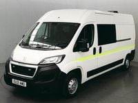 Used Peugeot Boxer 140 HP (102 kW) 2021 White Van