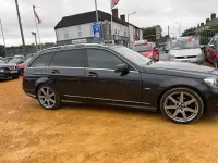 Used Mercedes C220 2012 Black Estate