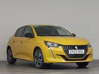 Used Peugeot 208 Allure+ 129 HP (94 kW) 2023 Yellow Hatchback