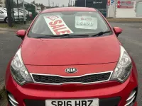 Used Kia Rio 84 HP (61 kW) 2016 Red Hatchback
