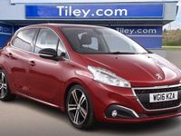 Used Peugeot 208 GT-line 110 HP (80 kW) 2016 Red Hatchback