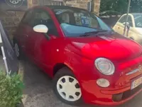 Used Fiat 500C 69 HP (50 kW) 2014 Red Cabriolet