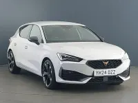Used Cupra Leon 150 HP (110 kW) 2024 White Hatchback