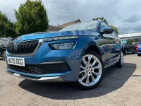 Used Skoda Kamiq SE L 150 HP (110 kW) 2020 Blue SUV