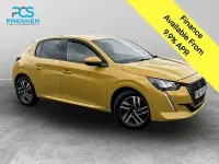 Used Peugeot 208 Allure Premium 2021 Yellow Hatchback