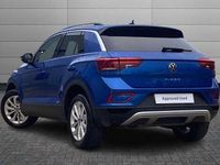 Used VW T-Roc Match 150 HP (110 kW) 2025 Ravenna blue SUV