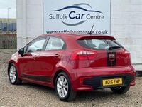 Used Kia Rio 109 HP (80 kW) 2015 Red Hatchback