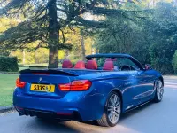 Used BMW 420 Cabriolet M Sport 2015 Blue Cabriolet