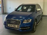 Used Audi SQ5 Advanced 309 HP (227 kW) 2015 Blue SUV