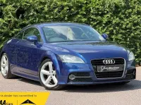 Used Audi TT S-Line 211 HP (155 kW) 2011 Blue Coupe