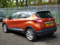 Second-hand Renault Captur Dynamique 90 CP (66 kW) 2014 Portocaliu SUV