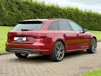 Used Audi A4 S-Line 190 HP (139 kW) 2019 Red Estate