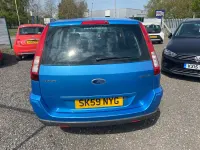 Used Ford Fusion Zetec 80 HP (58 kW) 2009 Blue Hatchback