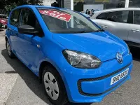Used VW up! take up! 60 HP (44 kW) 2014 Blue Hatchback