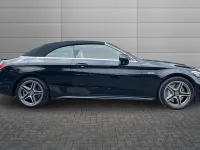 Used Mercedes C43 AMG AMG 390 HP (286 kW) 2018 Obsidian black Cabriolet