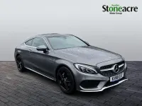 Used Mercedes C200 AMG Line Premium 184 HP (135 kW) 2018 Grey Coupe