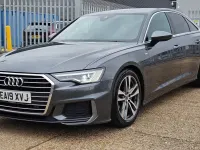 Used Audi A6 S-Line 204 HP (150 kW) 2019 Grey Sedan