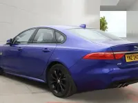 Used Jaguar XF R-Sport 180 HP (132 kW) 2018 Blue Sedan