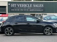 Used Vauxhall Corsa SRi 100 HP (73 kW) 2021 Black Hatchback