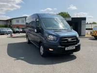 Used Ford Transit Trend 130 HP (95 kW) 2025 Blue Van