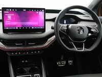 Used Skoda Enyaq iV vRS 183 kW (250 HP) 2024 Phoenix orange metallic SUV
