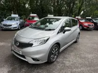 Used Nissan Note Acenta 80 HP (58 kW) 2014 Silver Hatchback