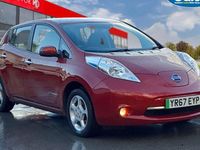 Used Nissan Leaf Acenta 80 kW (109 HP) 2017 Red Hatchback