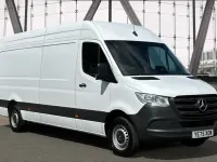 New Mercedes Sprinter 150 HP (110 kW) 2025 White Van