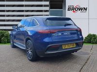 Used Mercedes EQC400 AMG line 110 kW (150 HP) 2020 Blue SUV